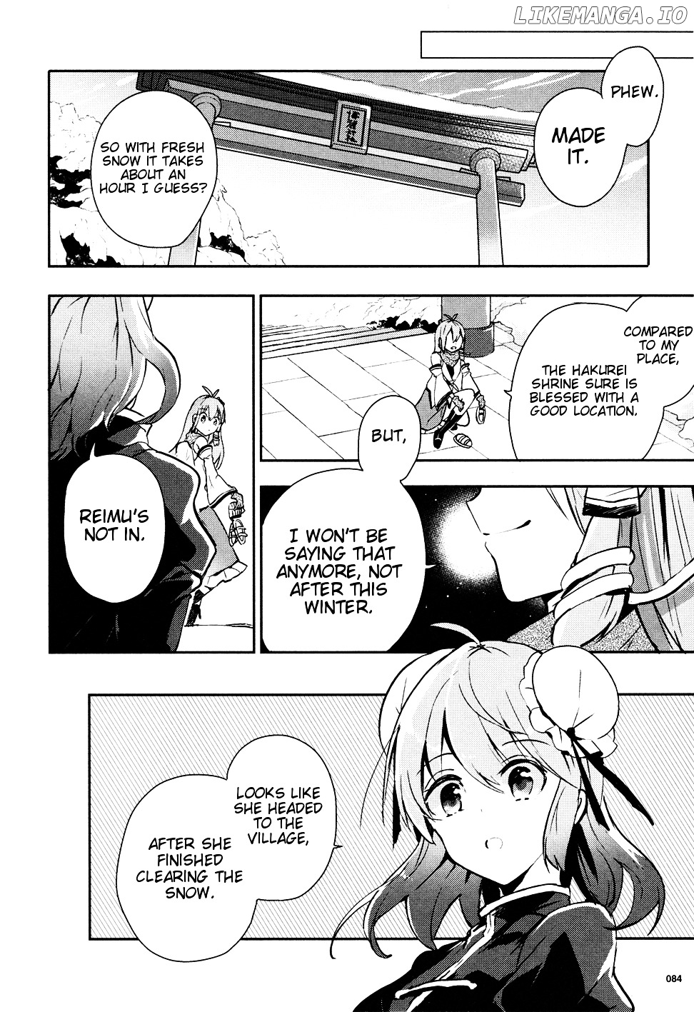 Touhou Ibarakasen - Wild and Horned Hermit chapter 38 - page 6