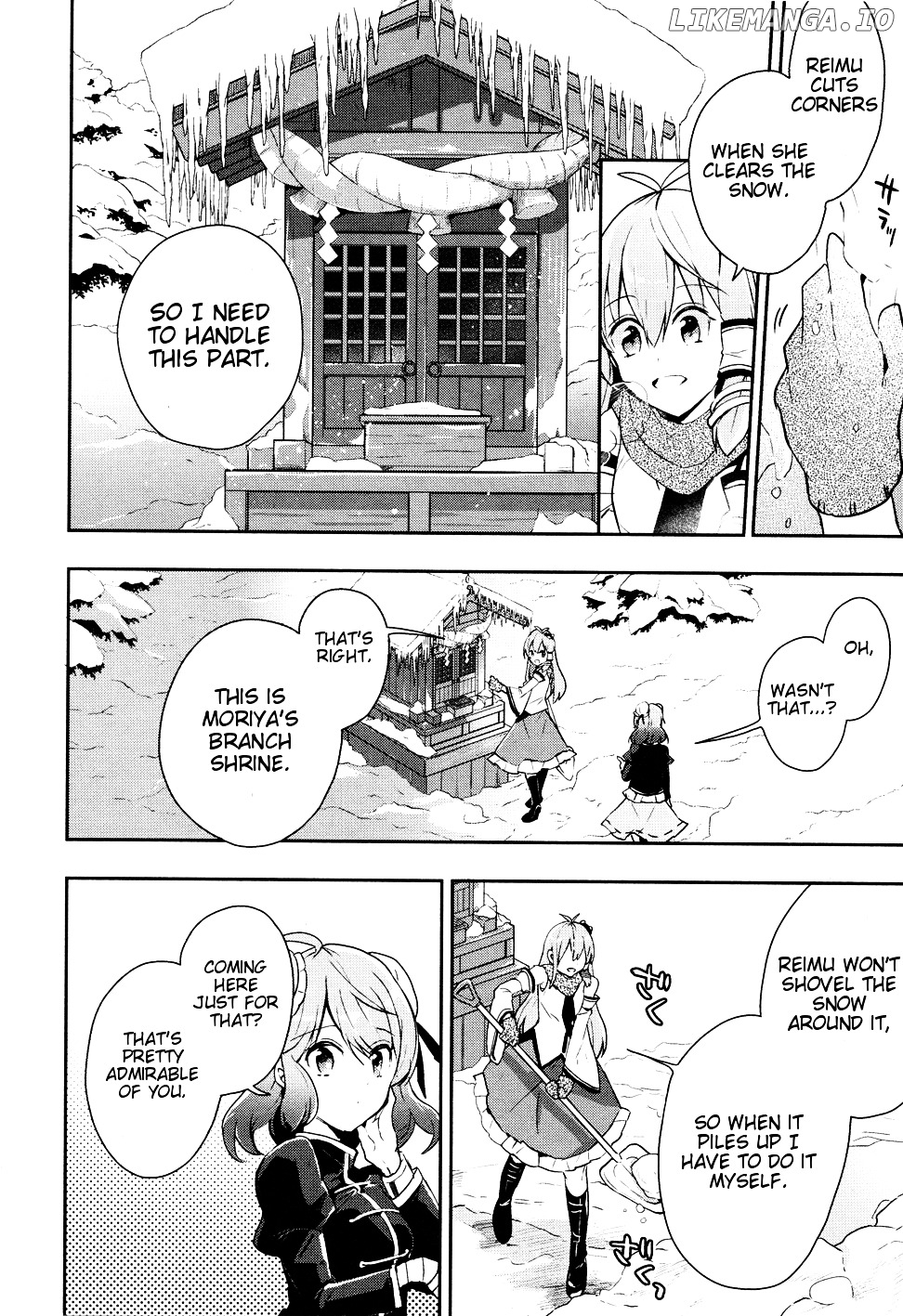 Touhou Ibarakasen - Wild and Horned Hermit chapter 38 - page 8
