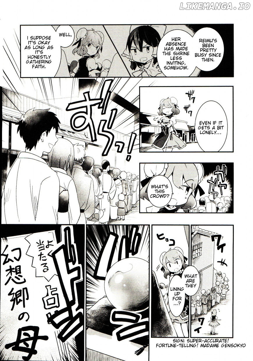 Touhou Ibarakasen - Wild and Horned Hermit chapter 23 - page 12