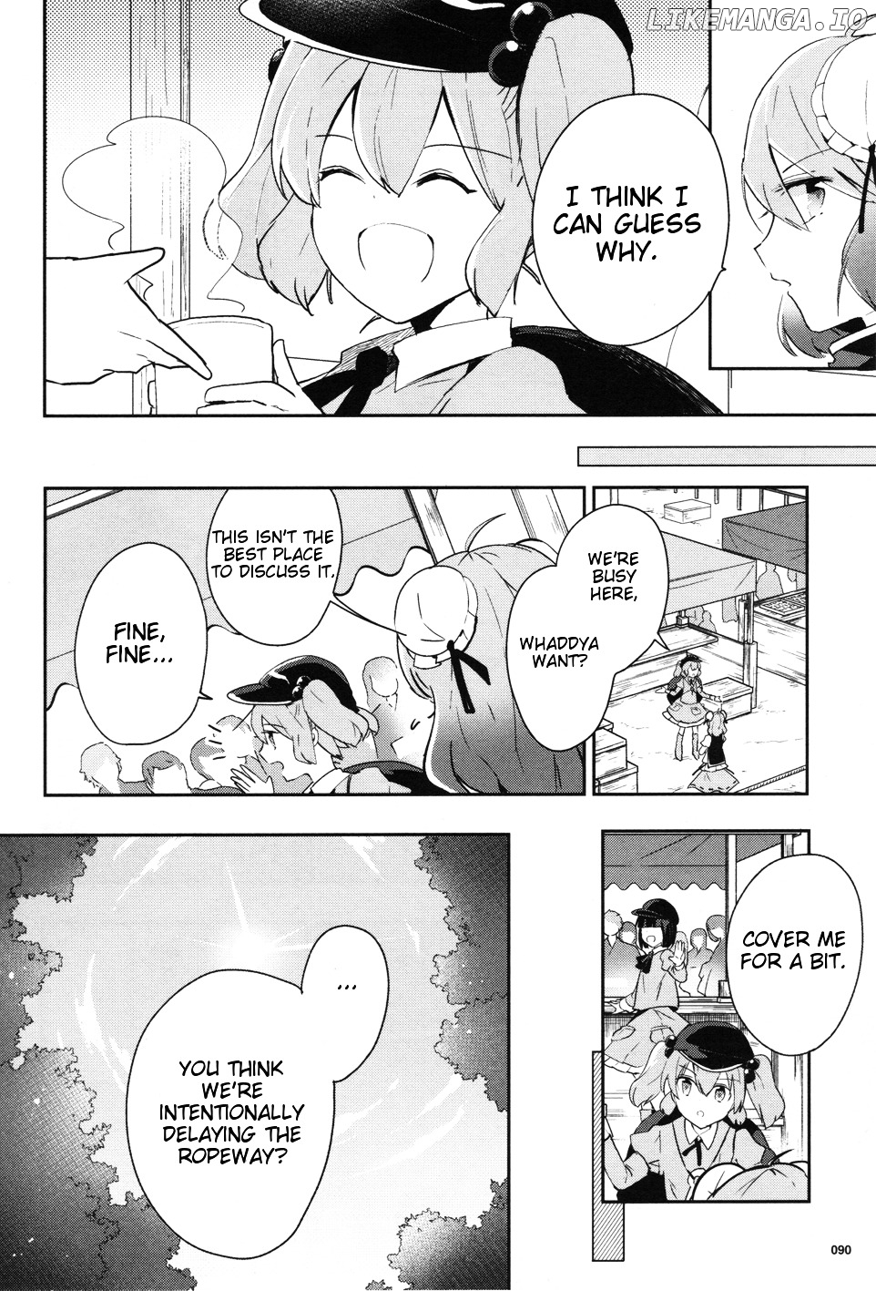 Touhou Ibarakasen - Wild and Horned Hermit chapter 39 - page 12