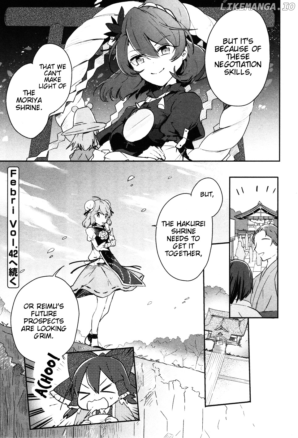 Touhou Ibarakasen - Wild and Horned Hermit chapter 39 - page 27