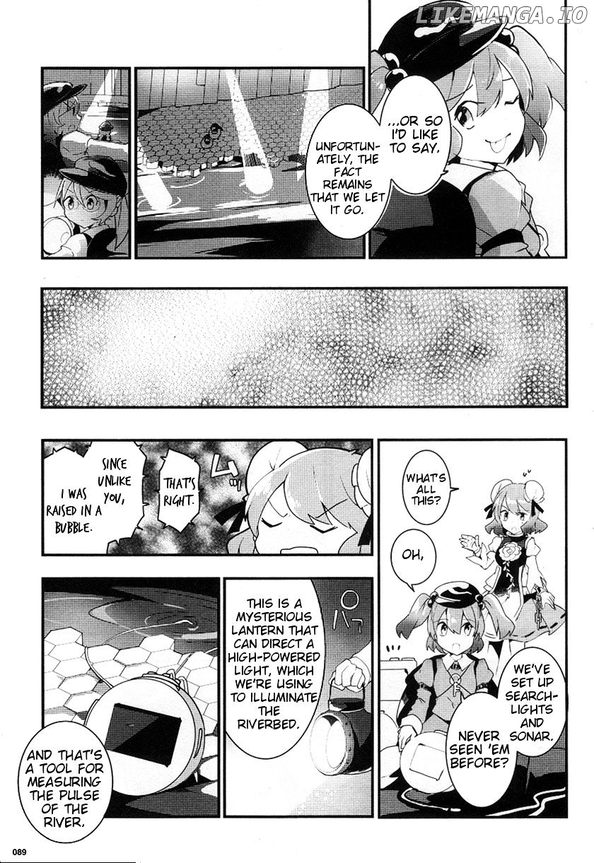Touhou Ibarakasen - Wild and Horned Hermit chapter 22 - page 11