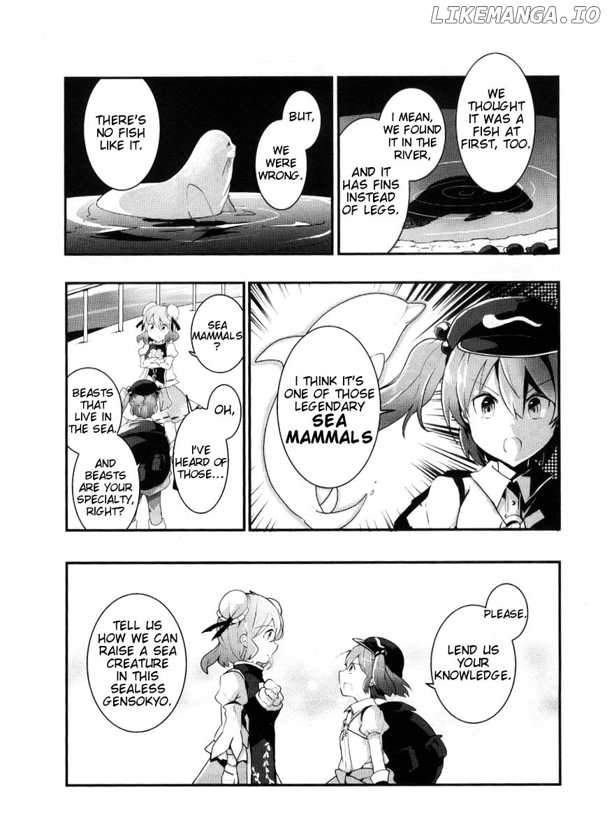 Touhou Ibarakasen - Wild and Horned Hermit chapter 22 - page 21