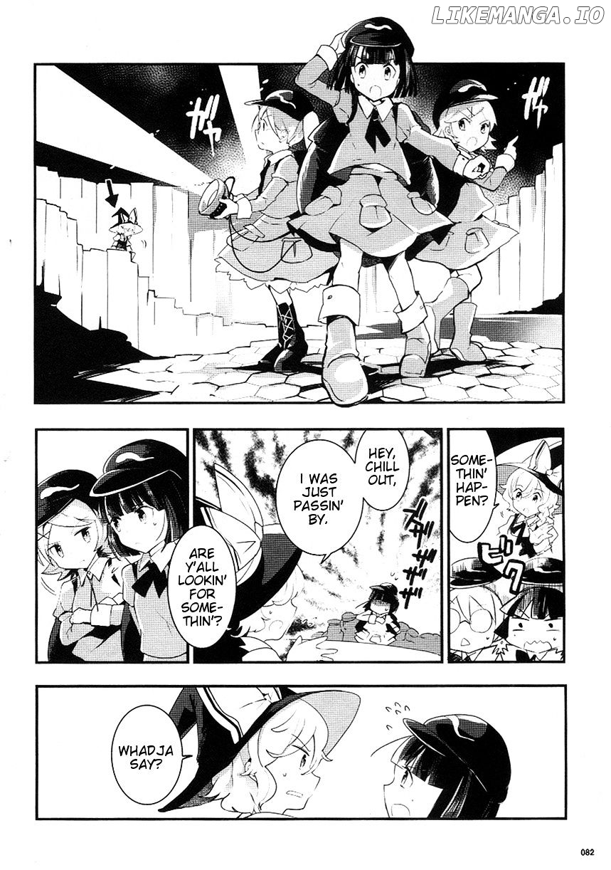 Touhou Ibarakasen - Wild and Horned Hermit chapter 22 - page 4