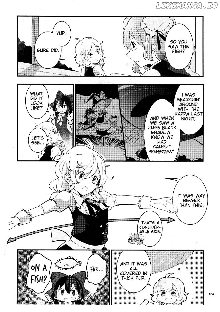 Touhou Ibarakasen - Wild and Horned Hermit chapter 22 - page 6