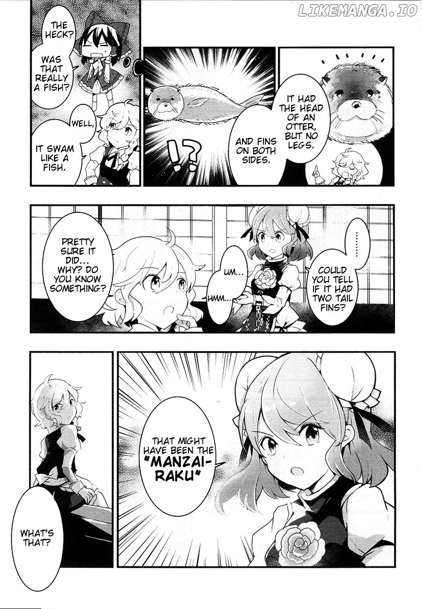 Touhou Ibarakasen - Wild and Horned Hermit chapter 22 - page 7