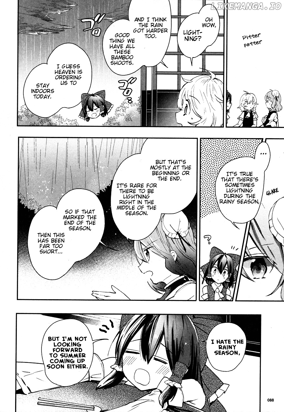 Touhou Ibarakasen - Wild and Horned Hermit chapter 40 - page 10