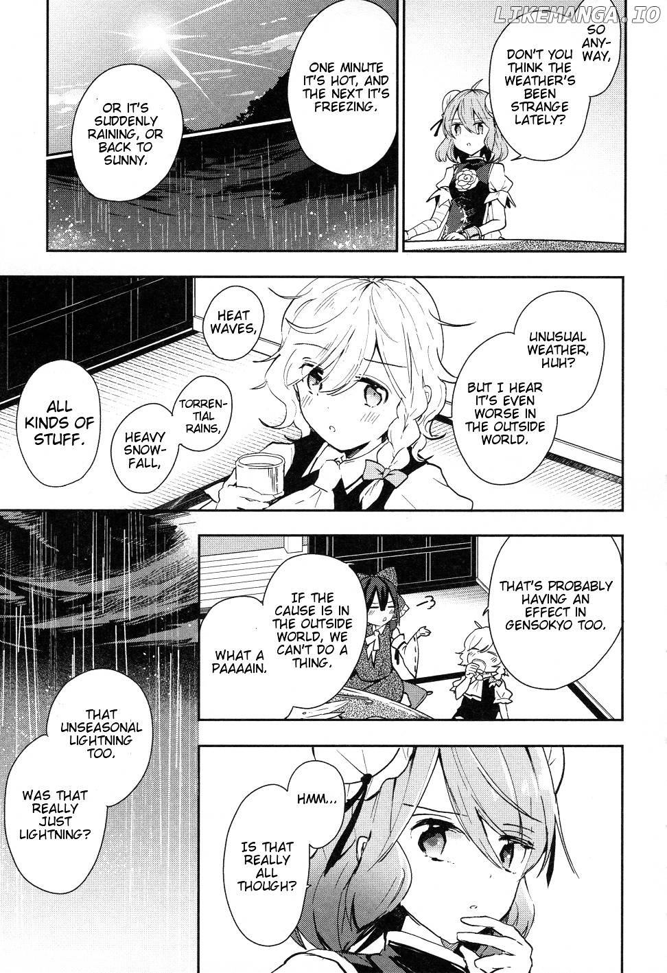 Touhou Ibarakasen - Wild and Horned Hermit chapter 40 - page 11