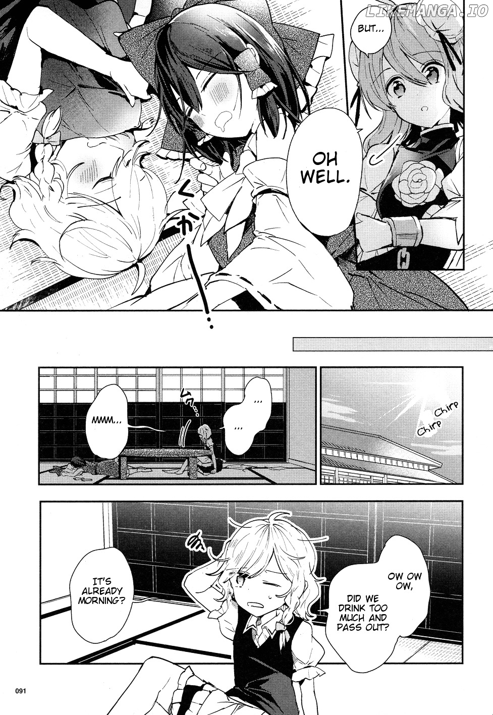 Touhou Ibarakasen - Wild and Horned Hermit chapter 40 - page 13