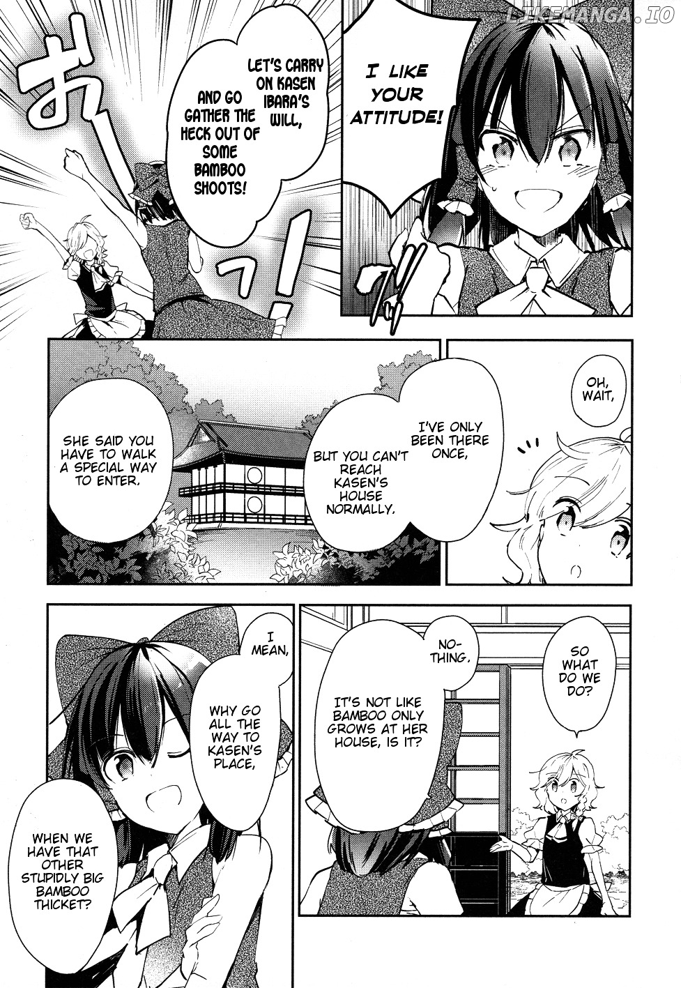 Touhou Ibarakasen - Wild and Horned Hermit chapter 40 - page 17
