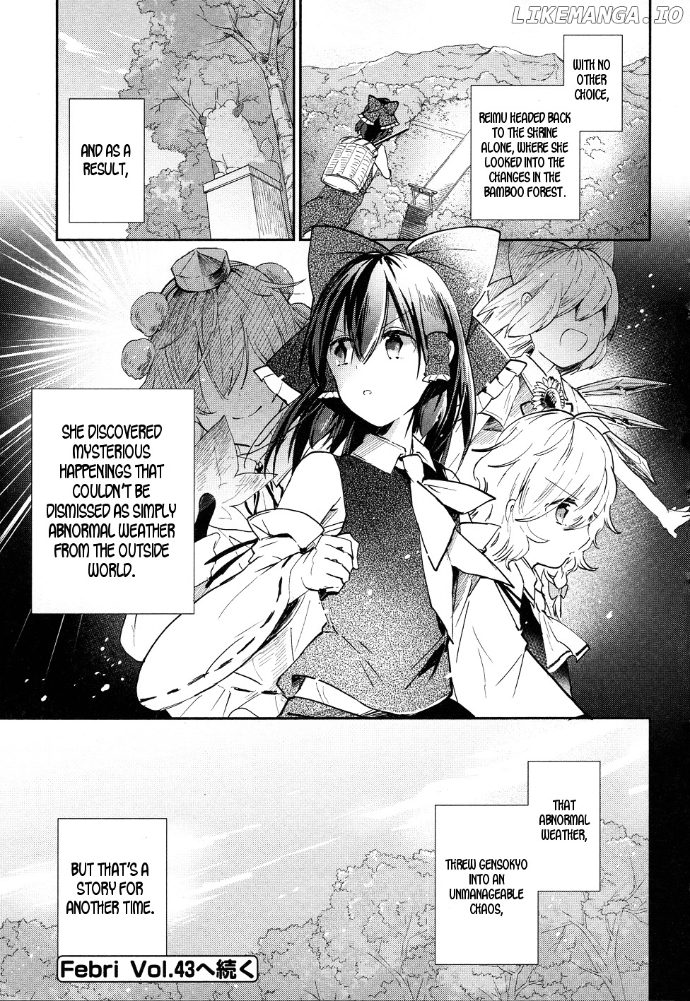 Touhou Ibarakasen - Wild and Horned Hermit chapter 40 - page 29
