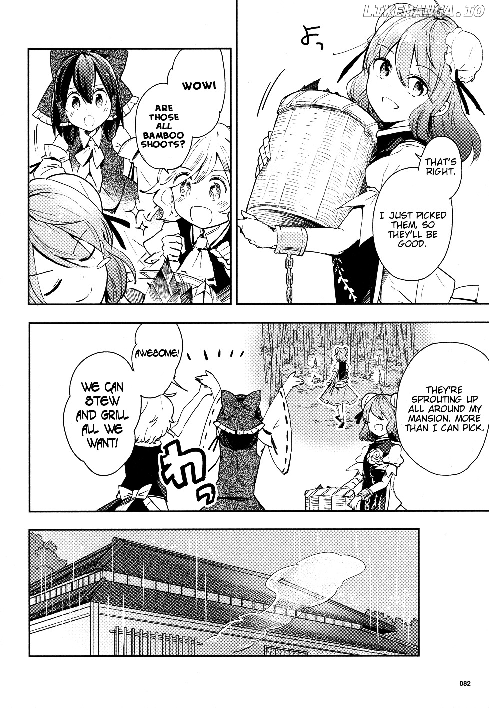 Touhou Ibarakasen - Wild and Horned Hermit chapter 40 - page 4