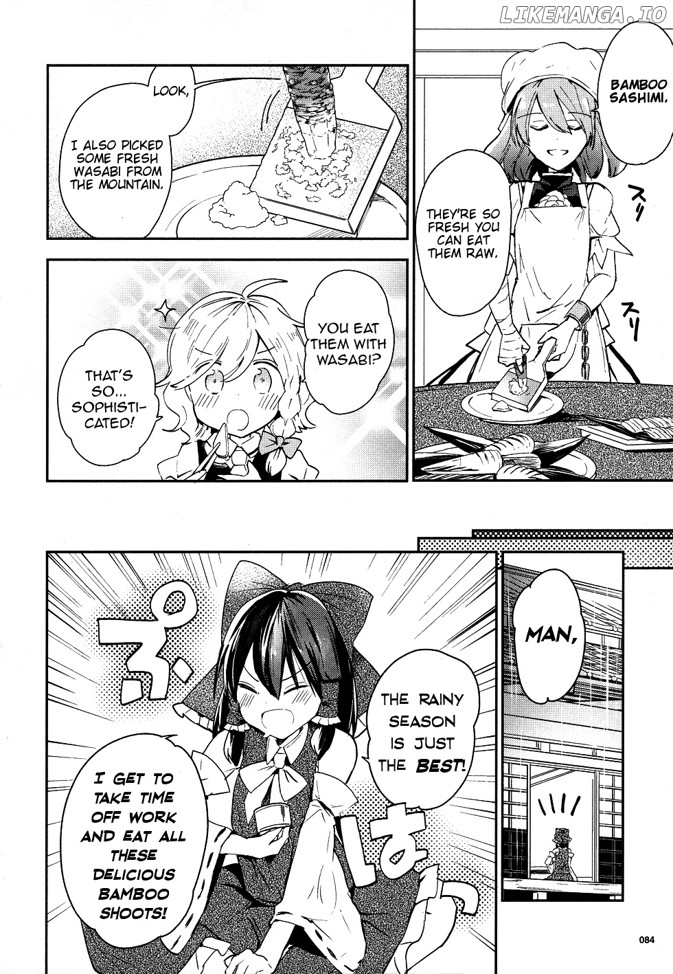 Touhou Ibarakasen - Wild and Horned Hermit chapter 40 - page 6