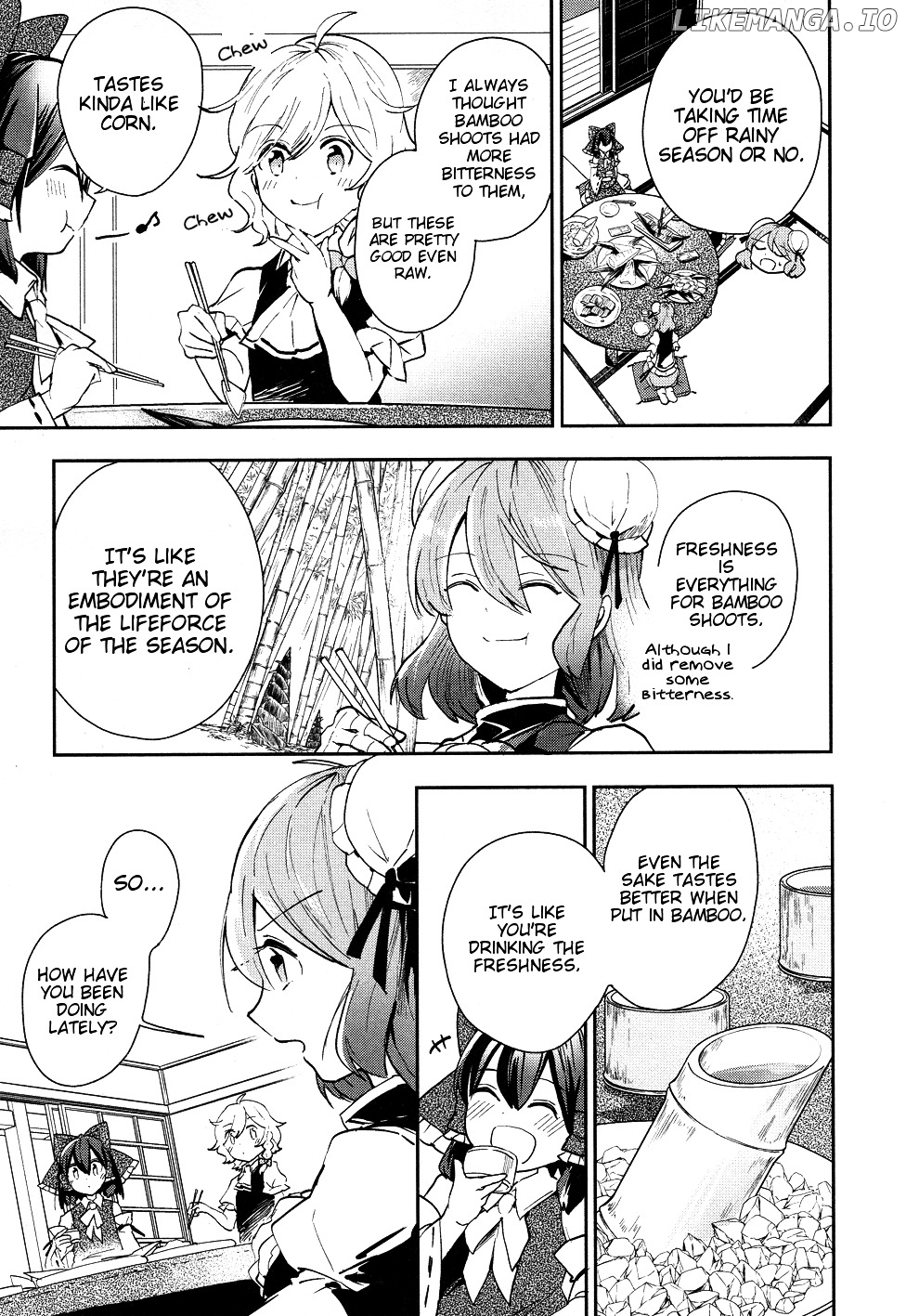 Touhou Ibarakasen - Wild and Horned Hermit chapter 40 - page 7