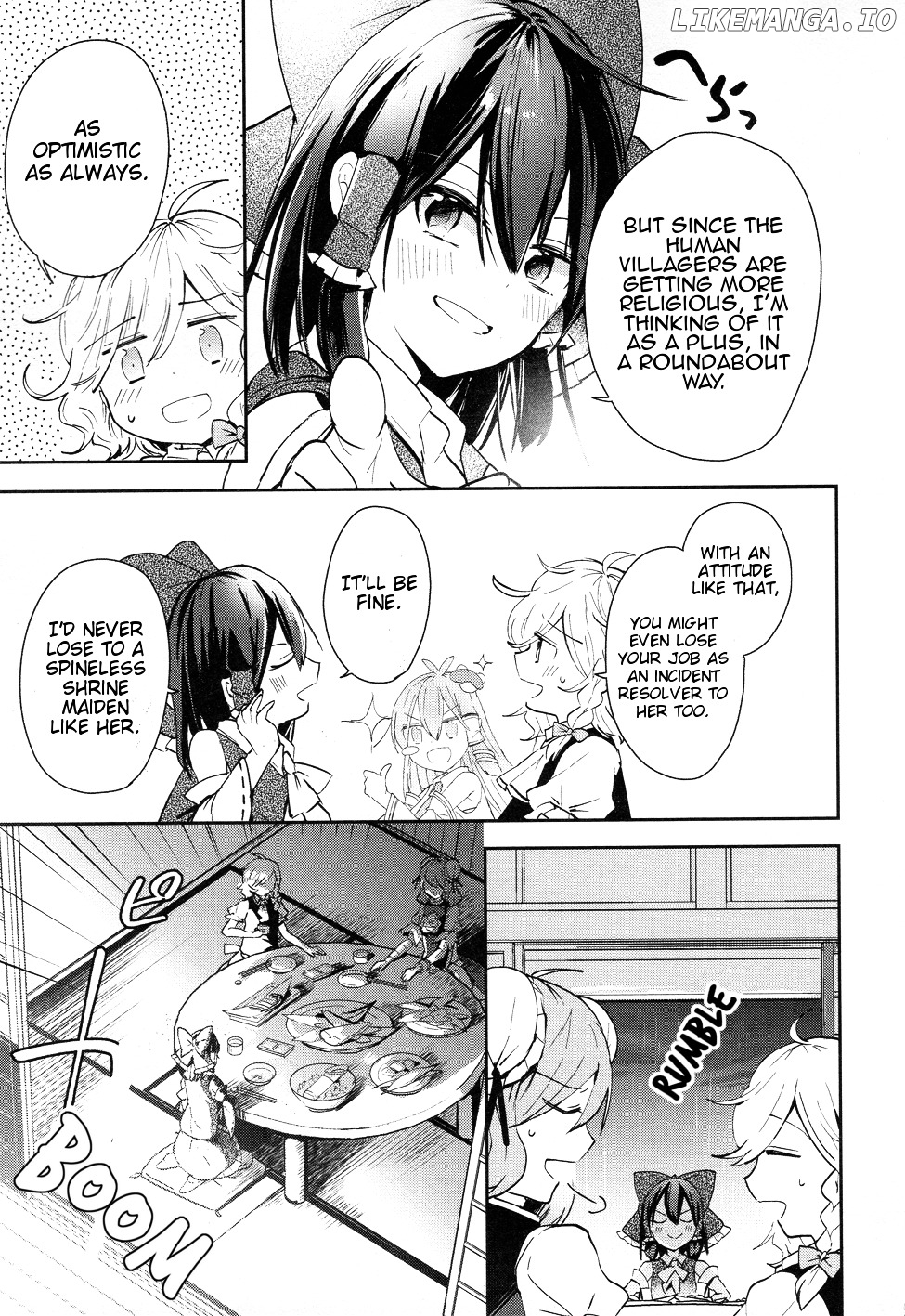 Touhou Ibarakasen - Wild and Horned Hermit chapter 40 - page 9