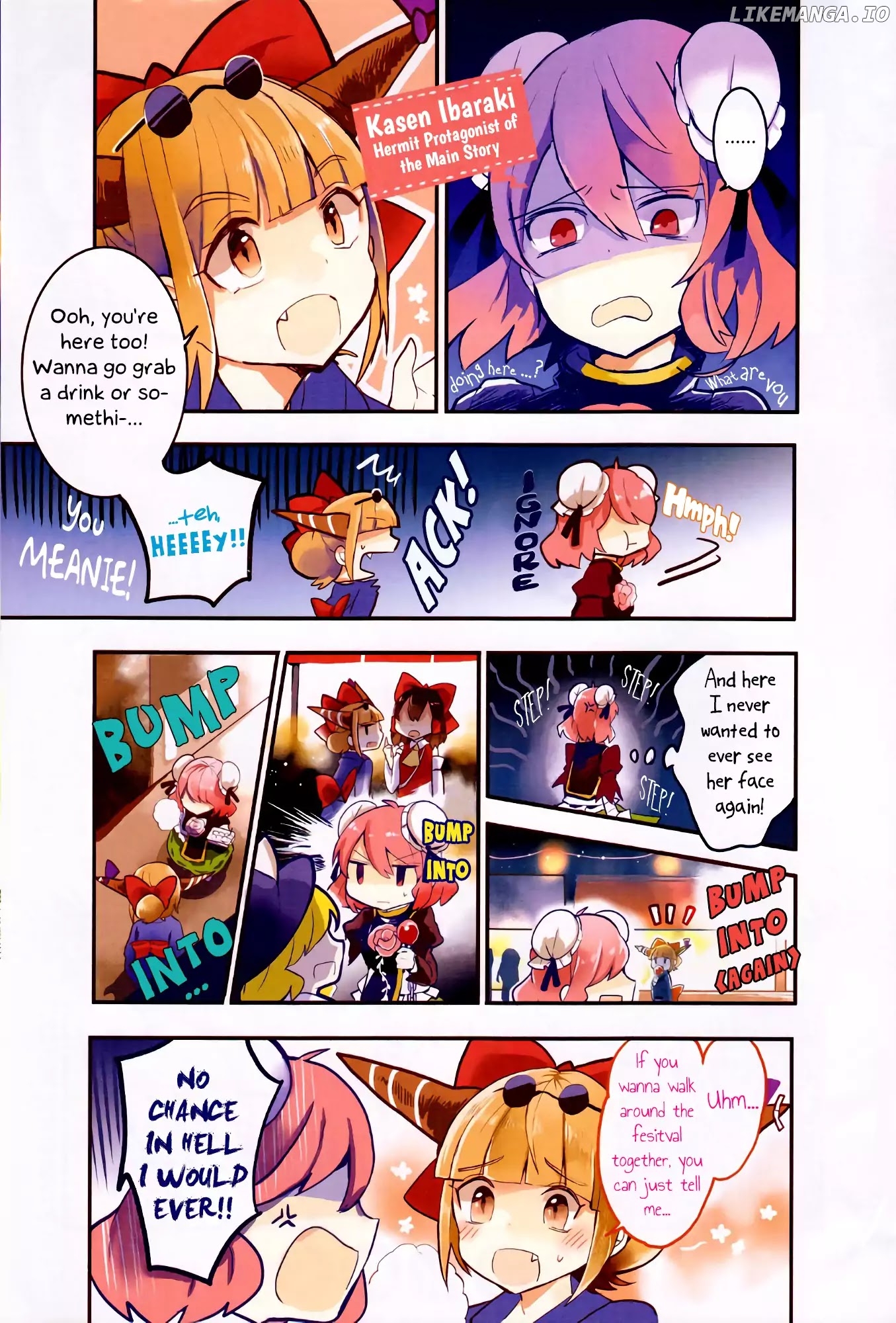 Touhou Ibarakasen - Wild and Horned Hermit chapter 20.1 - page 3