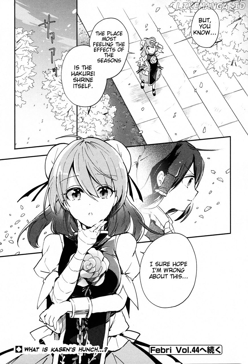 Touhou Ibarakasen - Wild and Horned Hermit chapter 41 - page 29