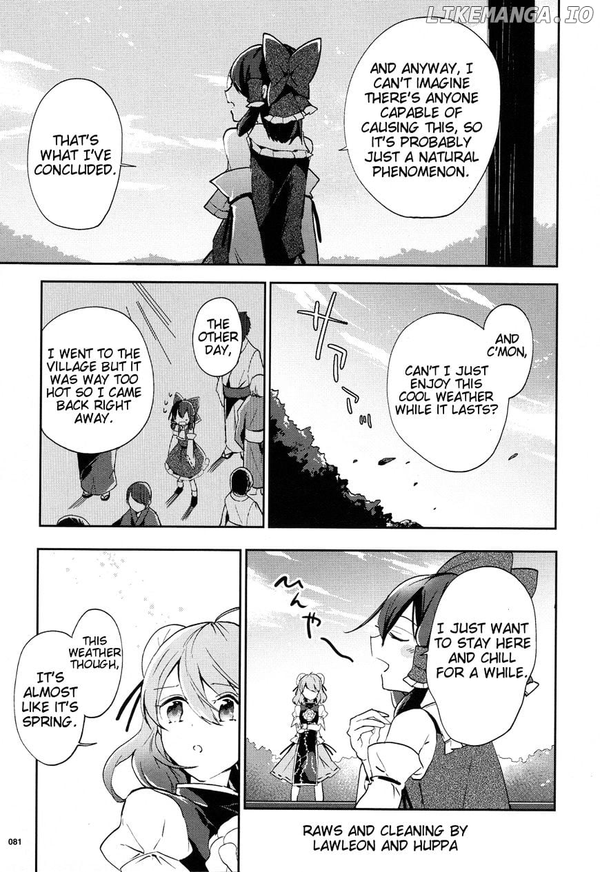 Touhou Ibarakasen - Wild and Horned Hermit chapter 41 - page 4