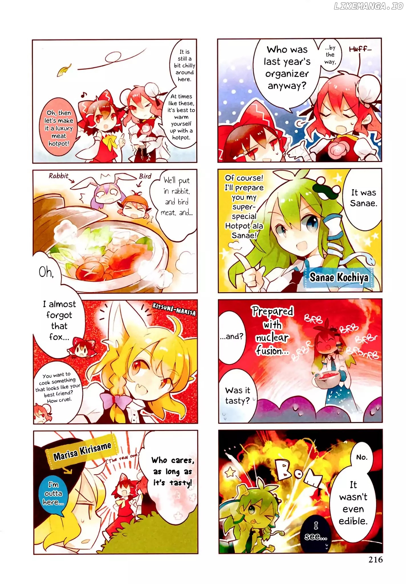 Touhou Ibarakasen - Wild and Horned Hermit chapter 11.1 - page 2