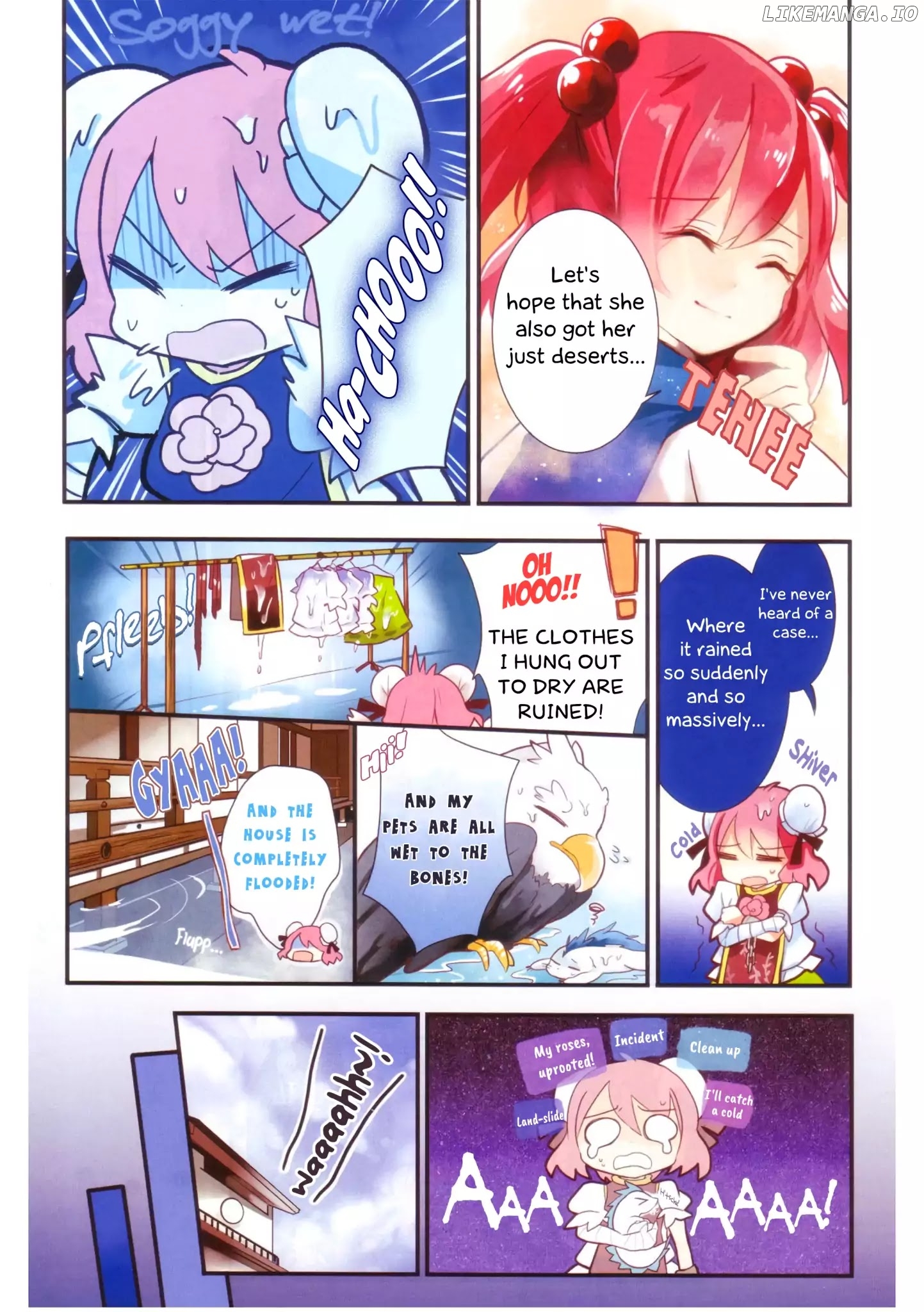 Touhou Ibarakasen - Wild and Horned Hermit chapter 12.1 - page 3