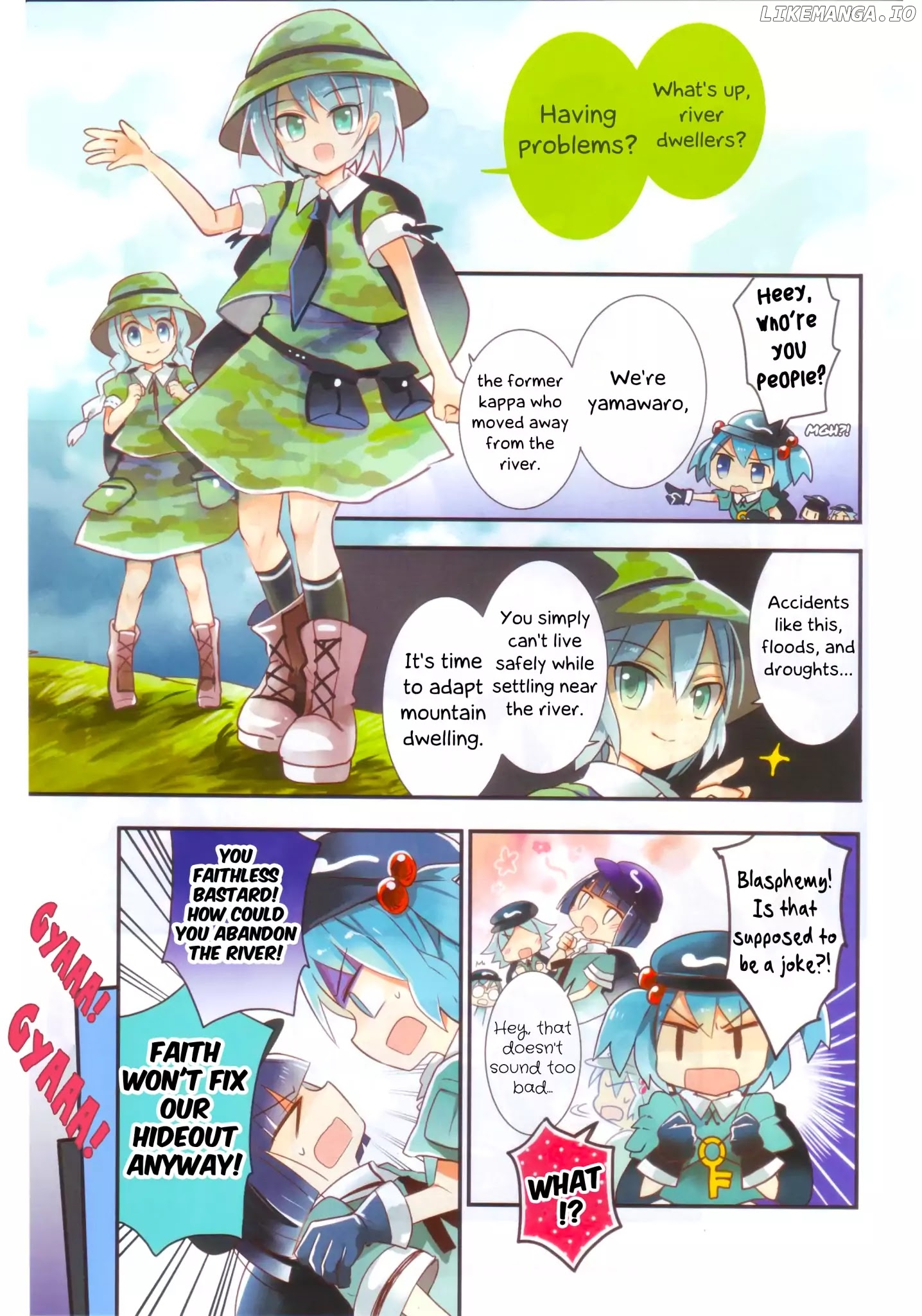 Touhou Ibarakasen - Wild and Horned Hermit chapter 12.2 - page 3