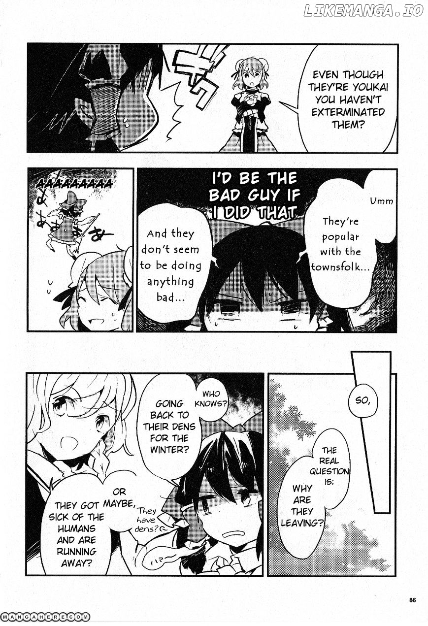 Touhou Ibarakasen - Wild and Horned Hermit chapter 14 - page 8