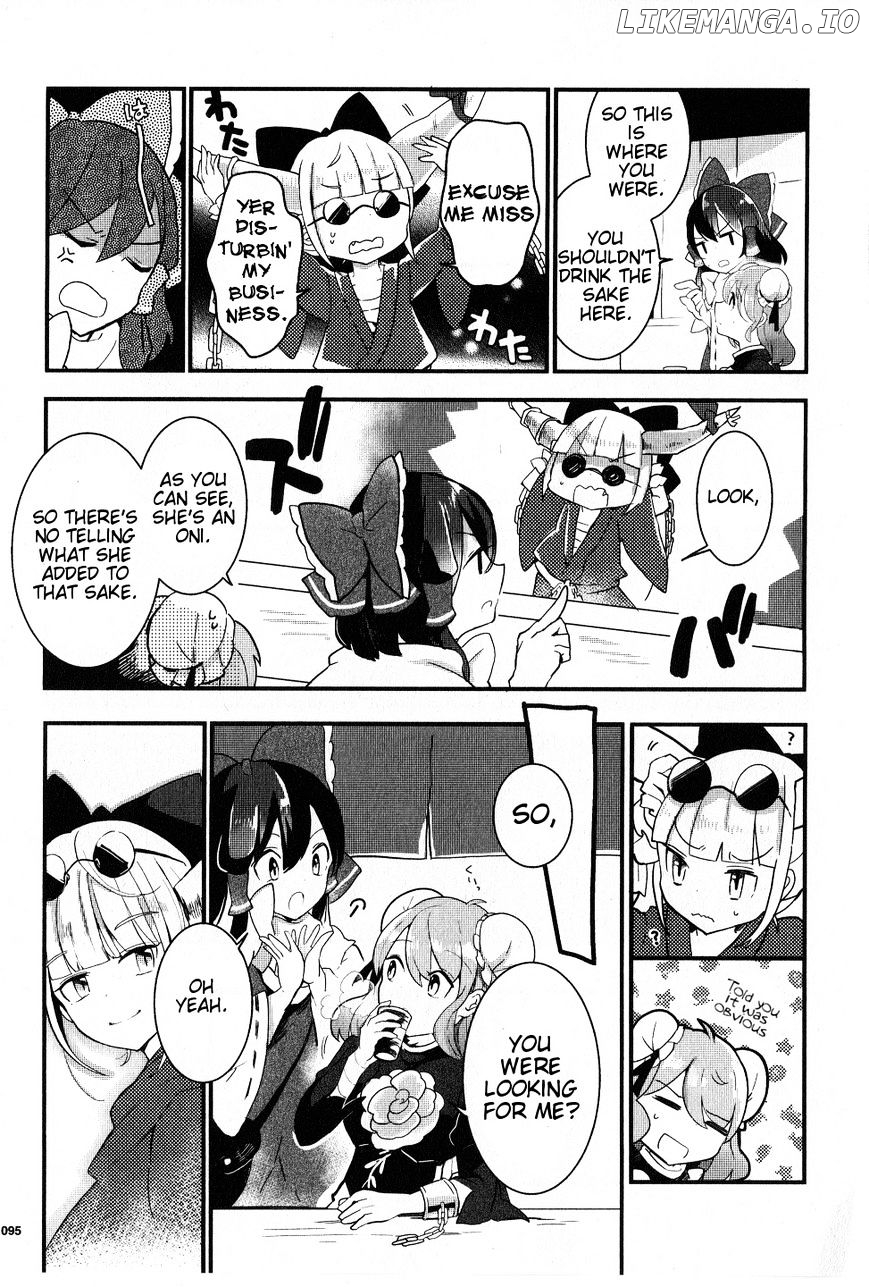 Touhou Ibarakasen - Wild and Horned Hermit chapter 20 - page 17