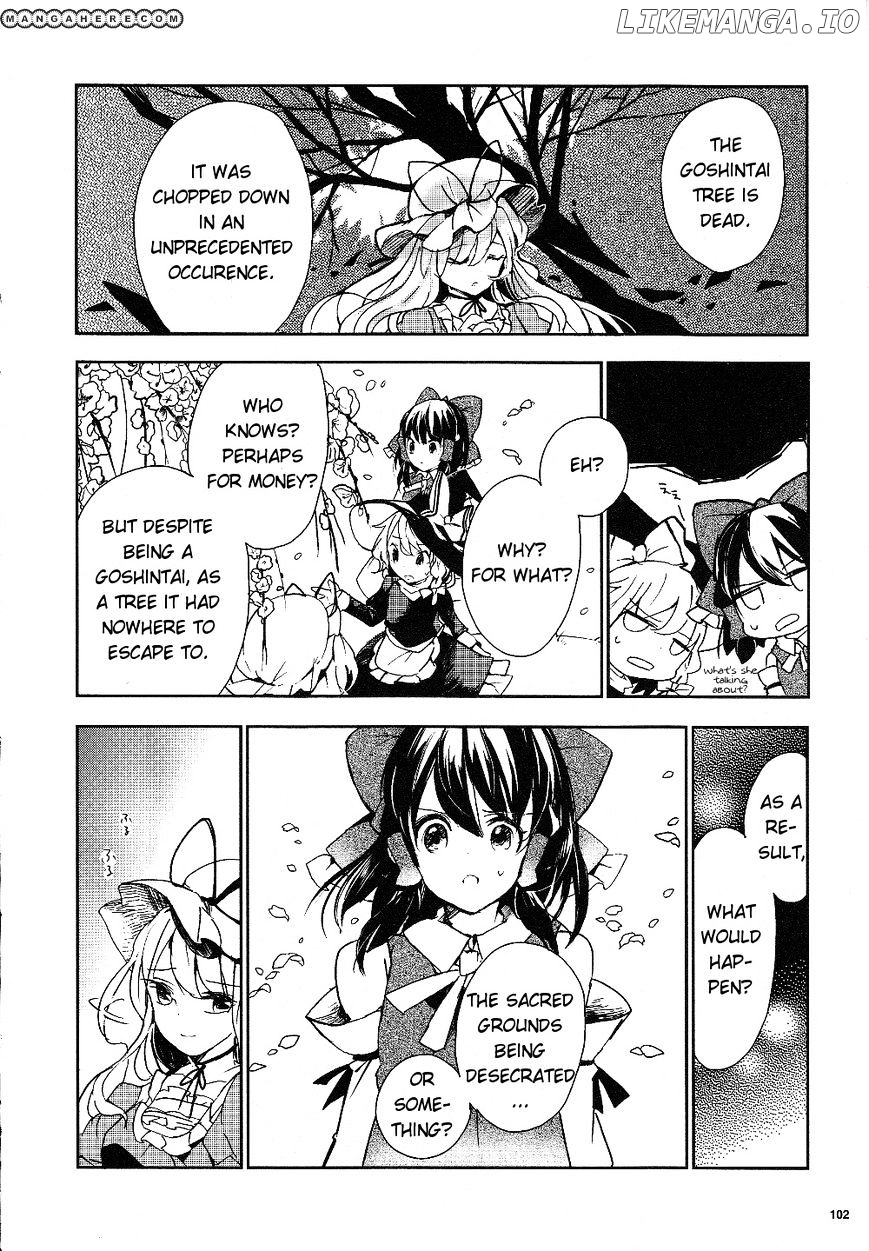 Touhou Ibarakasen - Wild and Horned Hermit chapter 15 - page 24