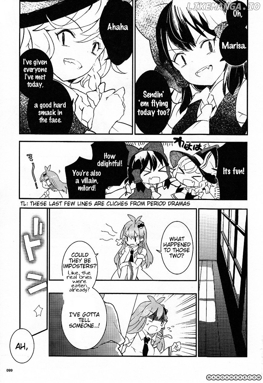 Touhou Ibarakasen - Wild and Horned Hermit chapter 16 - page 21