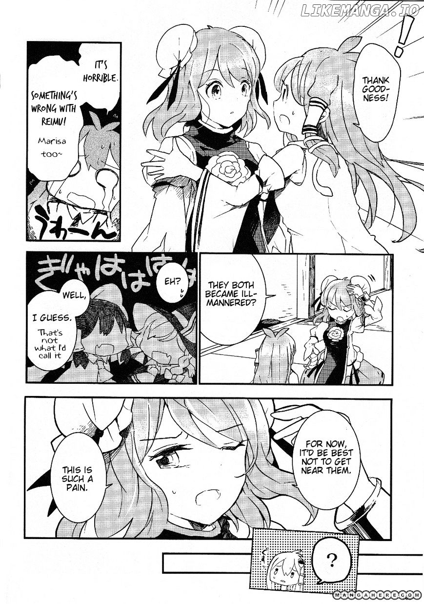 Touhou Ibarakasen - Wild and Horned Hermit chapter 16 - page 22