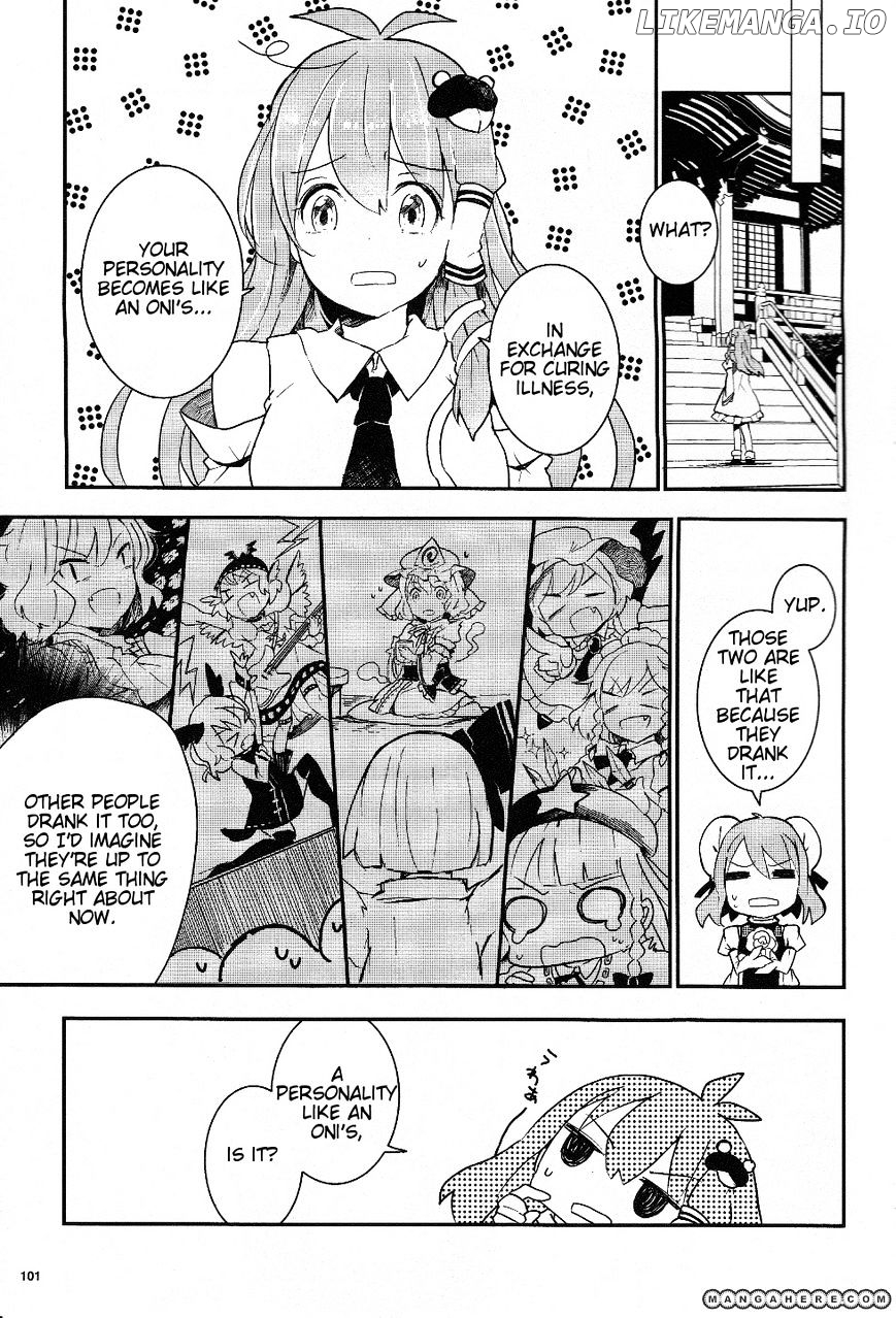 Touhou Ibarakasen - Wild and Horned Hermit chapter 16 - page 23