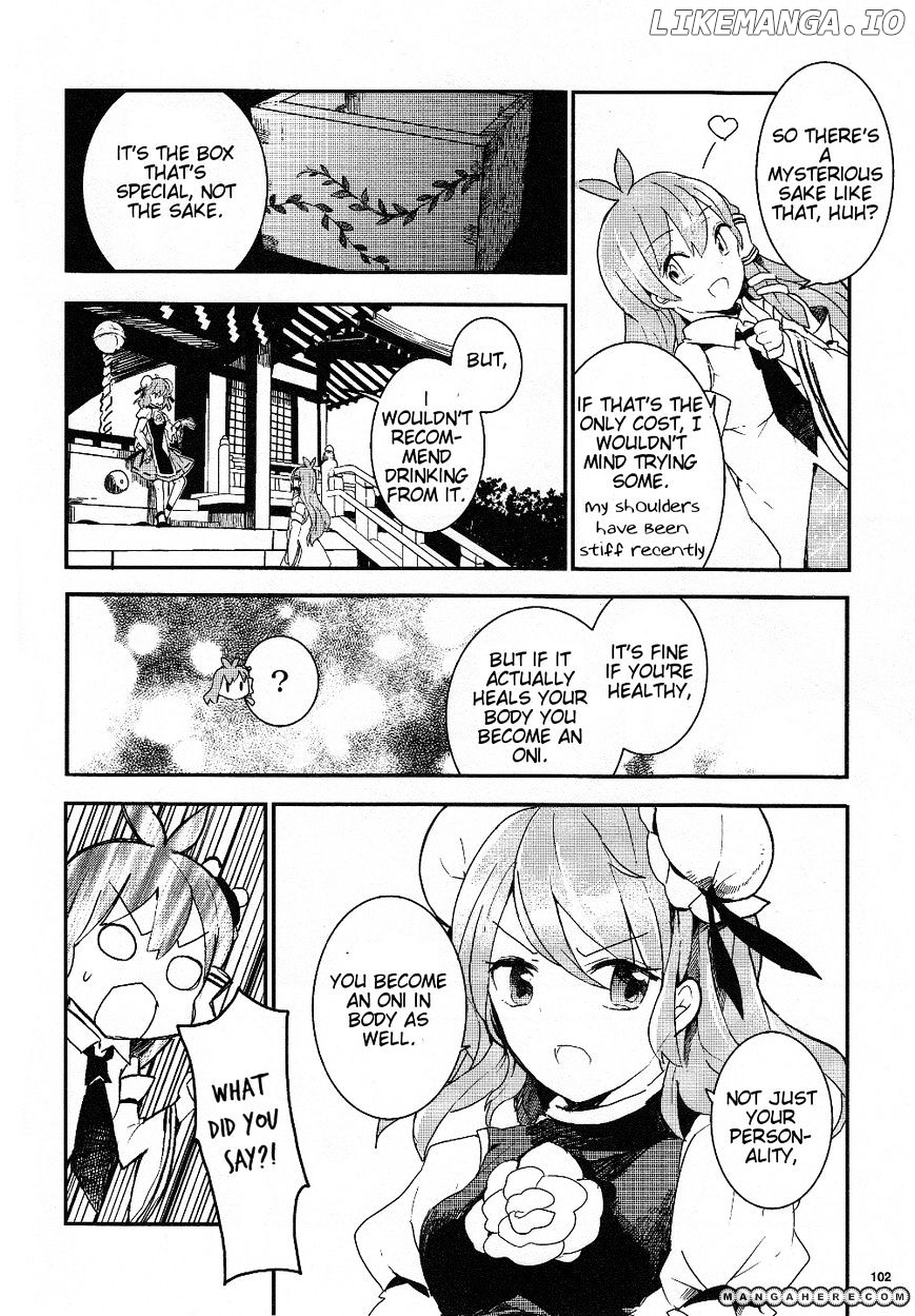 Touhou Ibarakasen - Wild and Horned Hermit chapter 16 - page 24