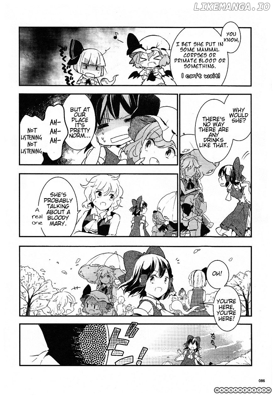 Touhou Ibarakasen - Wild and Horned Hermit chapter 16 - page 8