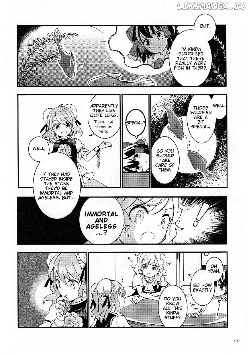 Touhou Ibarakasen - Wild and Horned Hermit chapter 17 - page 22