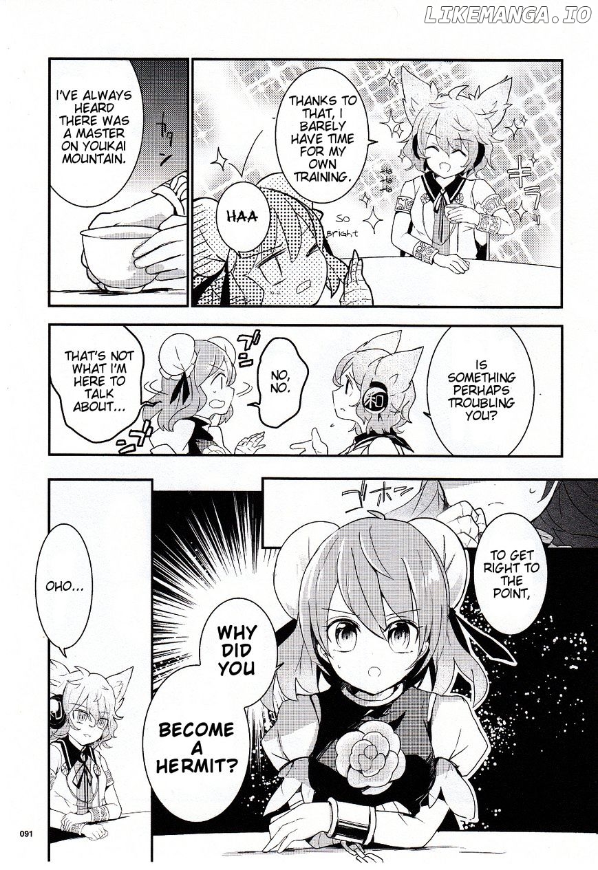 Touhou Ibarakasen - Wild and Horned Hermit chapter 18 - page 13