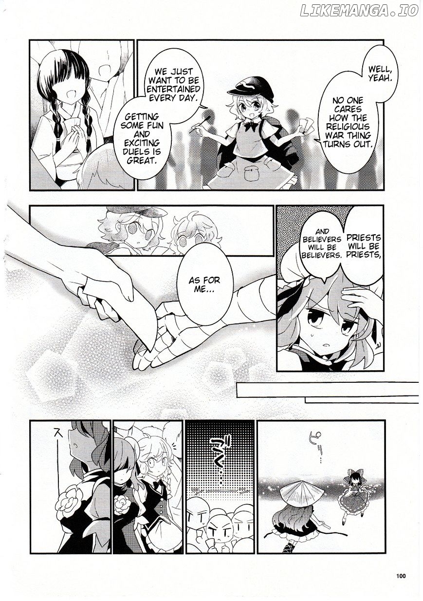 Touhou Ibarakasen - Wild and Horned Hermit chapter 18 - page 22