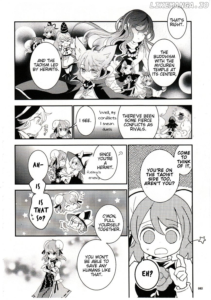 Touhou Ibarakasen - Wild and Horned Hermit chapter 18 - page 4