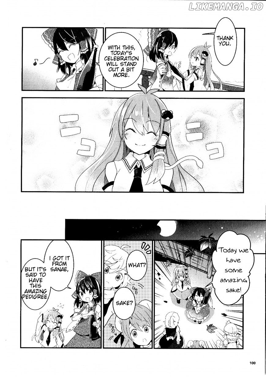 Touhou Ibarakasen - Wild and Horned Hermit chapter 19 - page 22
