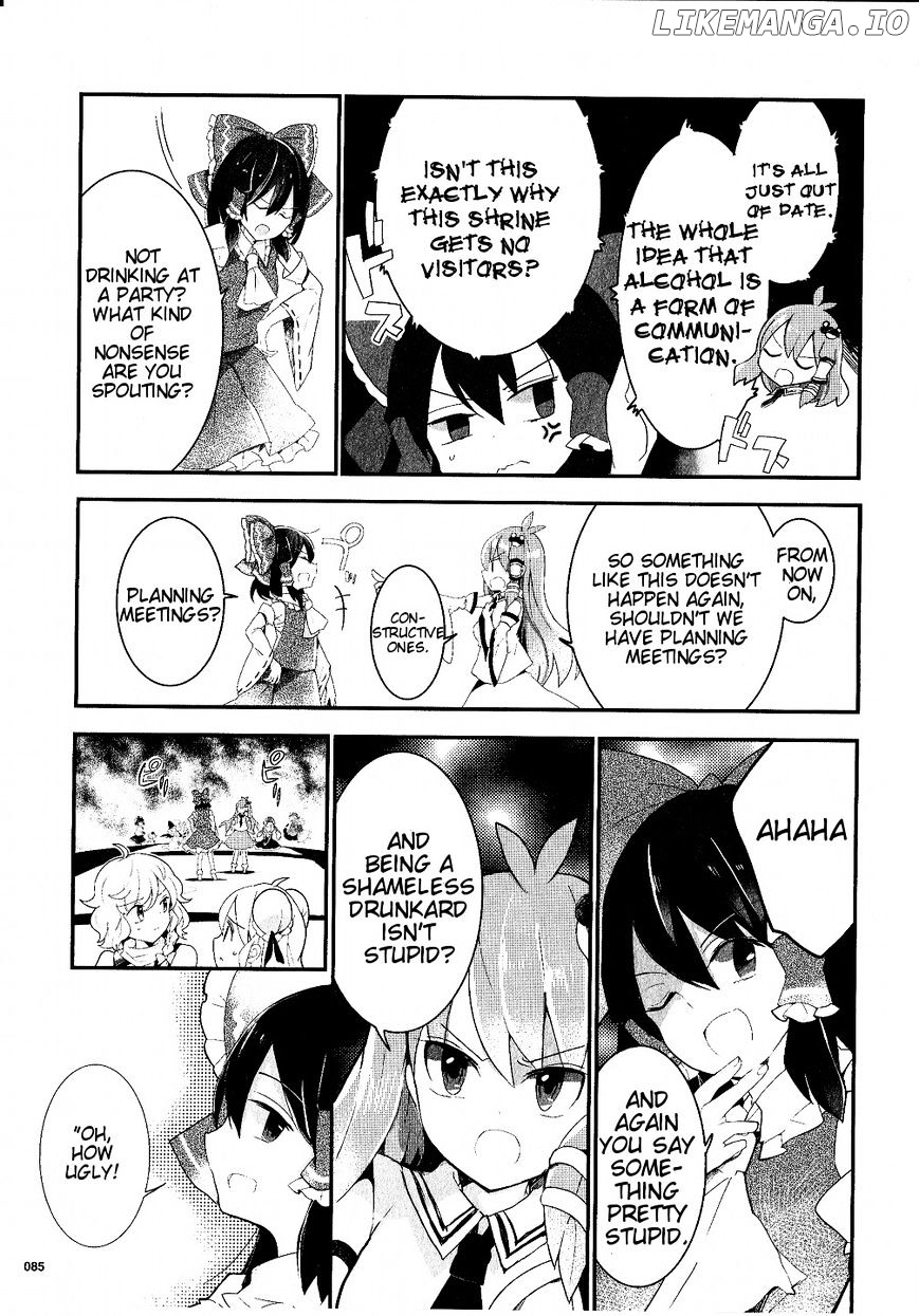 Touhou Ibarakasen - Wild and Horned Hermit chapter 19 - page 7