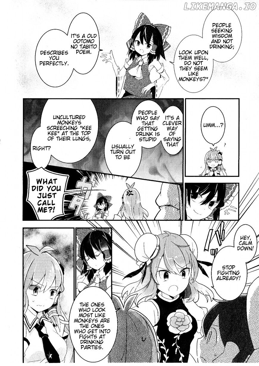 Touhou Ibarakasen - Wild and Horned Hermit chapter 19 - page 8