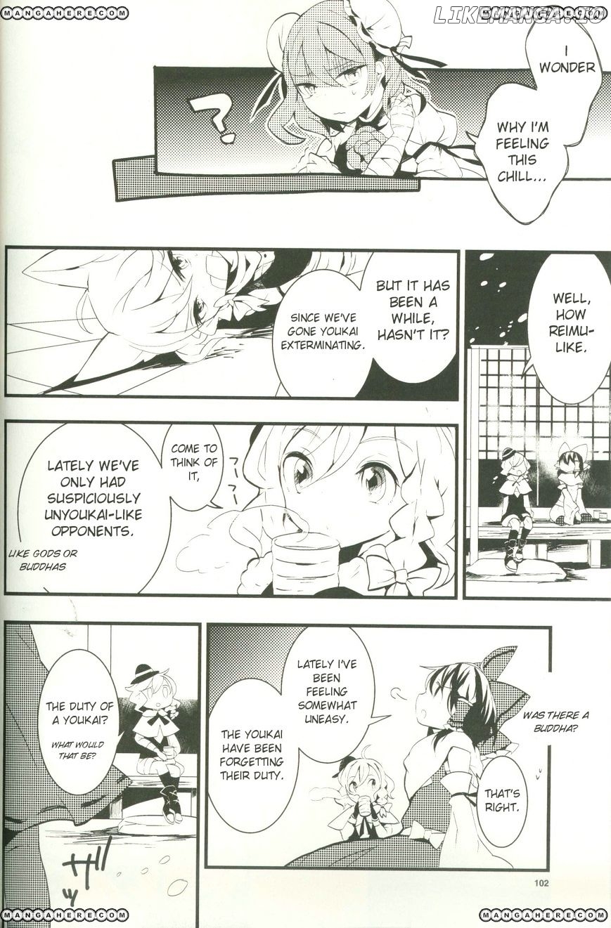 Touhou Ibarakasen - Wild and Horned Hermit chapter 9 - page 8
