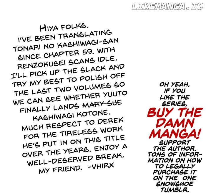 Tonari No Kashiwagi-San chapter 71 - page 4
