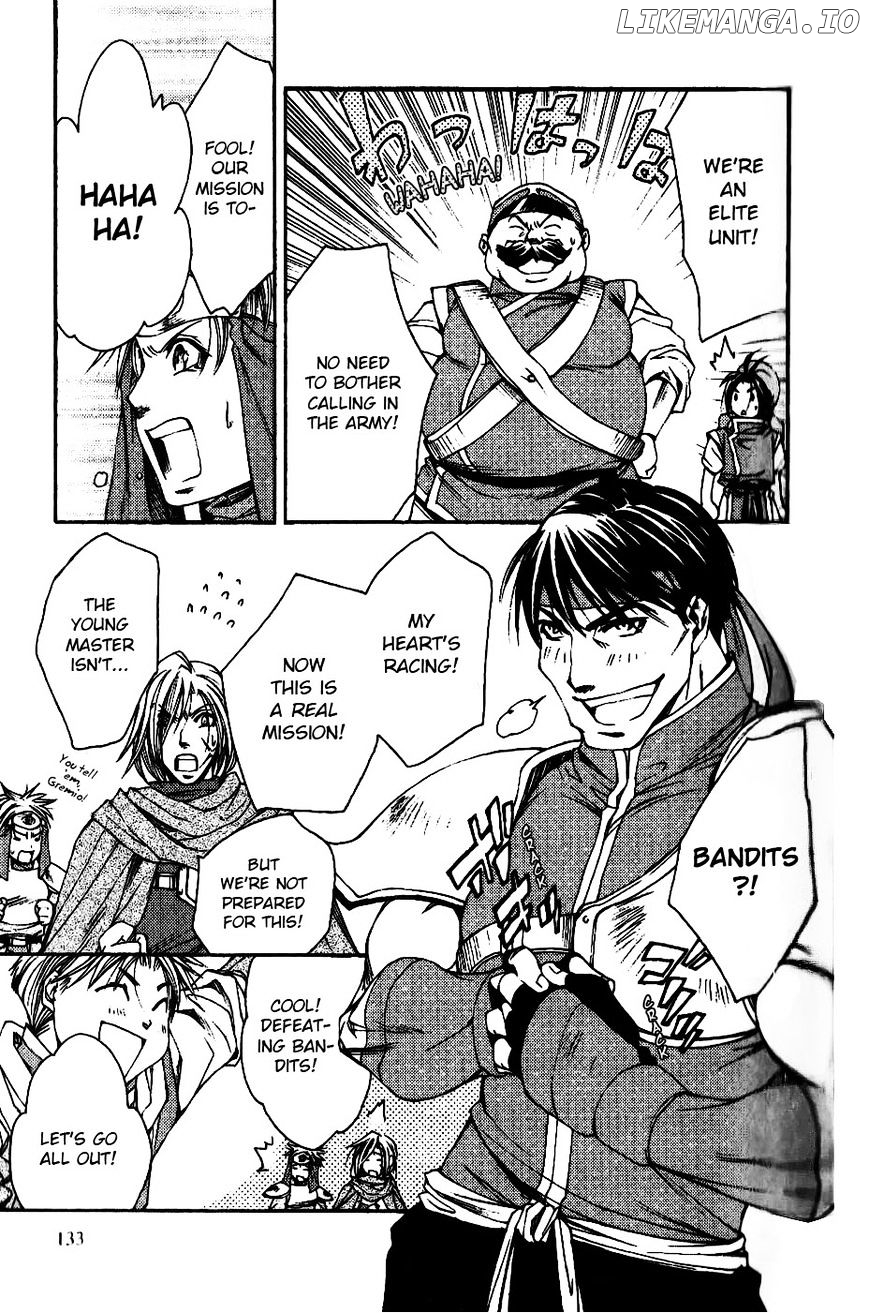 Gensou Suikoden - Uketsugareshi Monshiyou chapter 5 - page 33