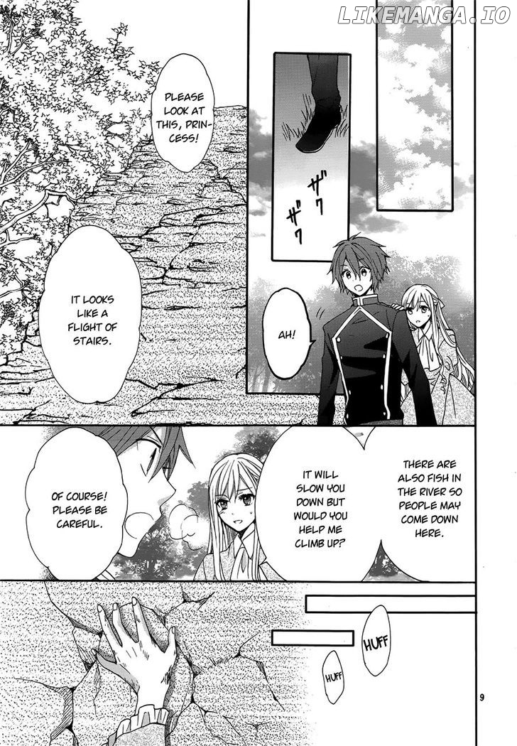 Okobore Hime to Entaku no Kishi chapter 15 - page 11