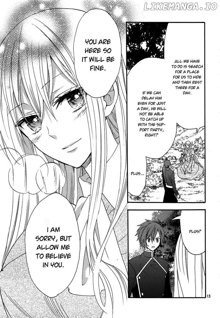 Okobore Hime to Entaku no Kishi chapter 15 - page 15