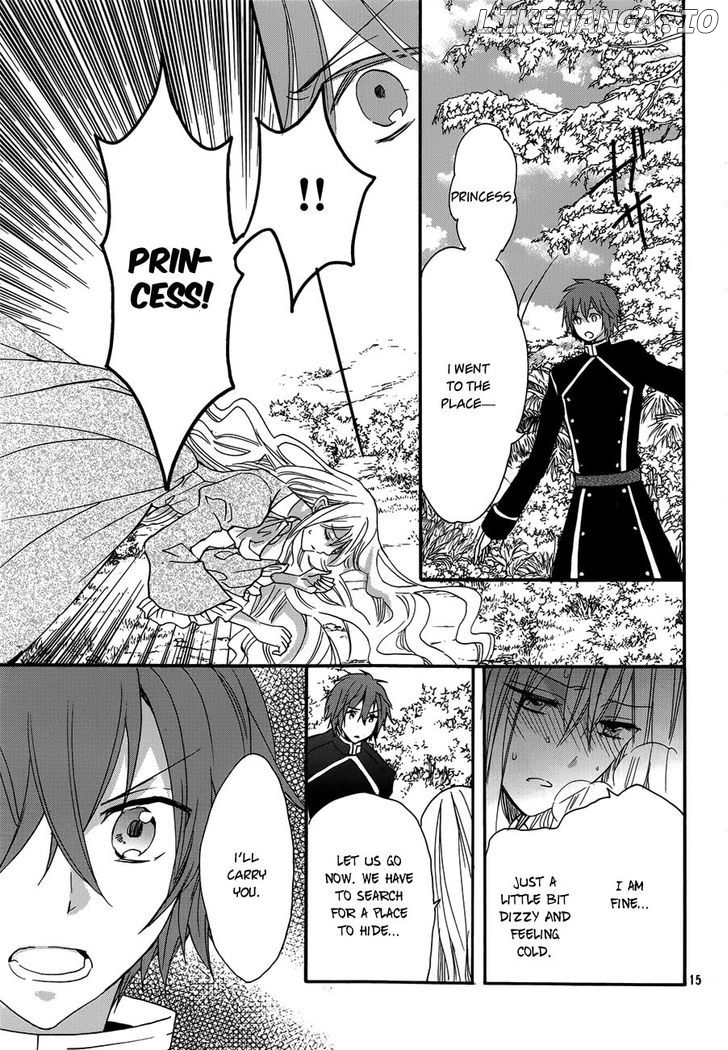 Okobore Hime to Entaku no Kishi chapter 15 - page 17