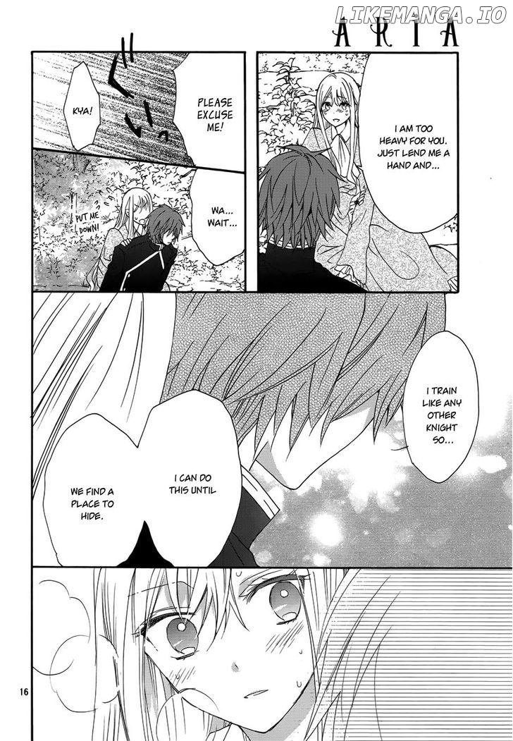 Okobore Hime to Entaku no Kishi chapter 15 - page 18