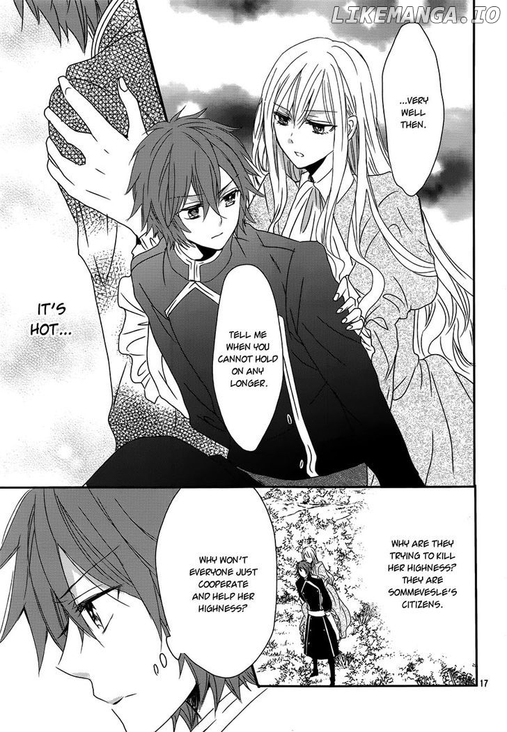 Okobore Hime to Entaku no Kishi chapter 15 - page 19