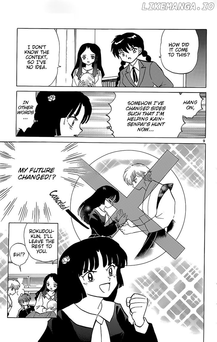 Kyoukai no Rinne Chapter 210 - page 9