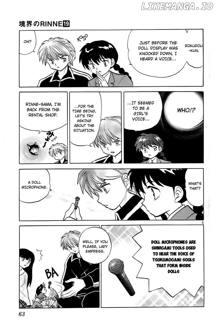 Kyoukai no Rinne Chapter 182 - page 5